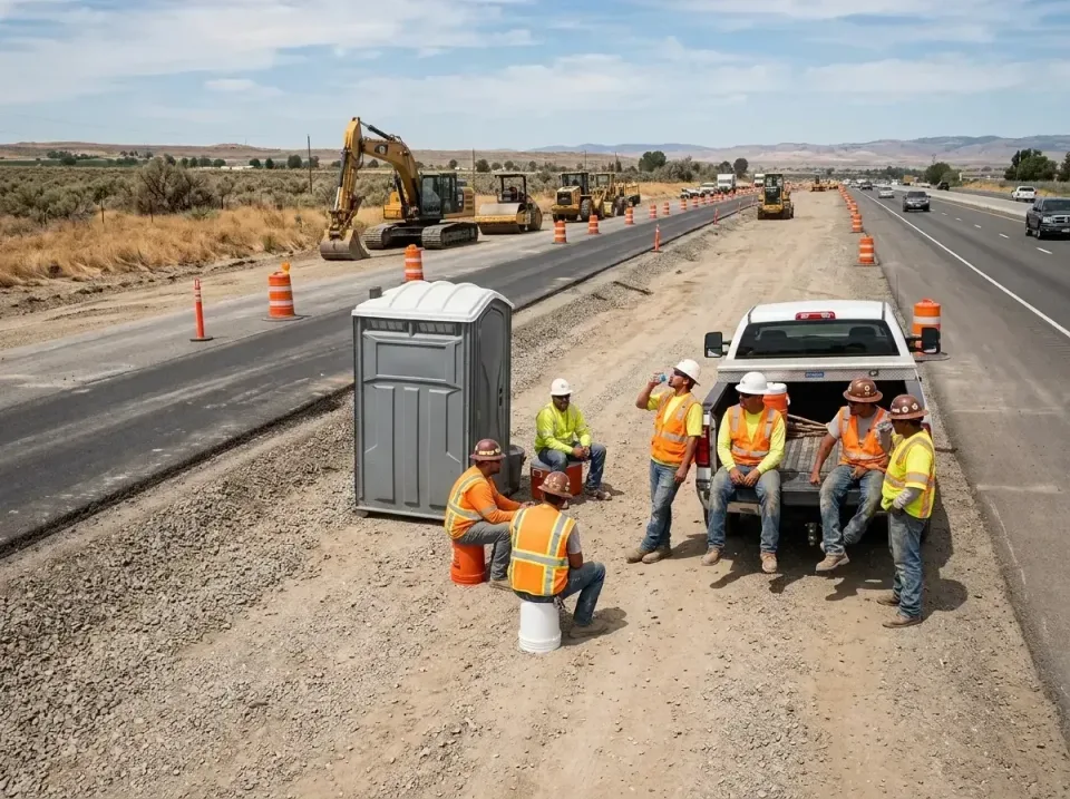 highway-road-construction-crew-007 — frequently asked questions, Porta Potty and Restroom Rentals in Brookings, SD
